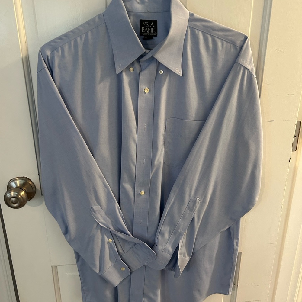 Jos. A. Bank Blue Dress Shirt Classic Style
